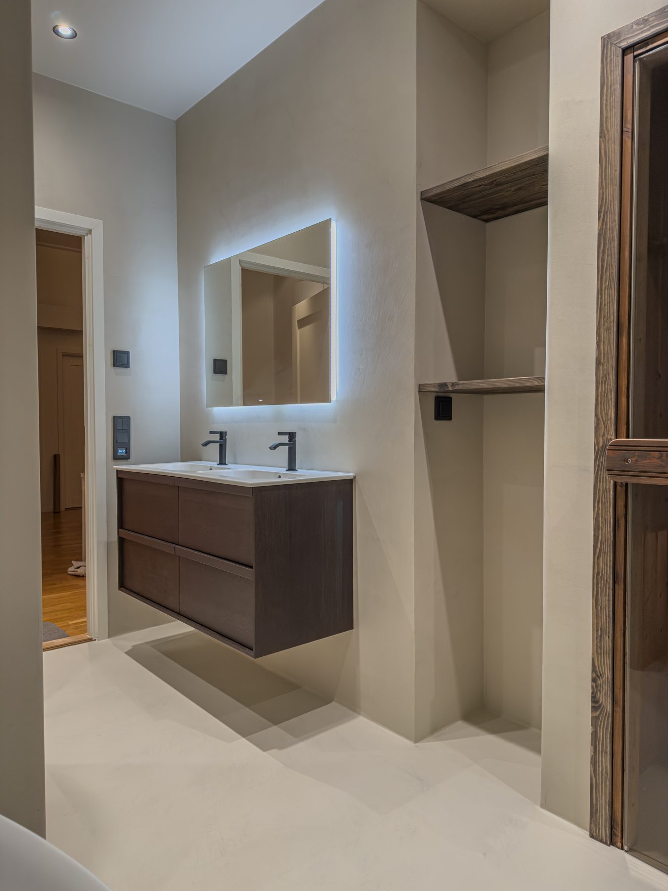 Microcement-badrum – Microcement, ZG Bygg i Stockholm